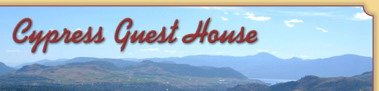 Cypress Guest House - Okanagan Rental House in Vernon/Coldstream BC
